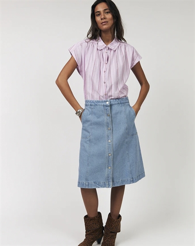 Lollys Laundry - BadalLL Skjorte - Lilac